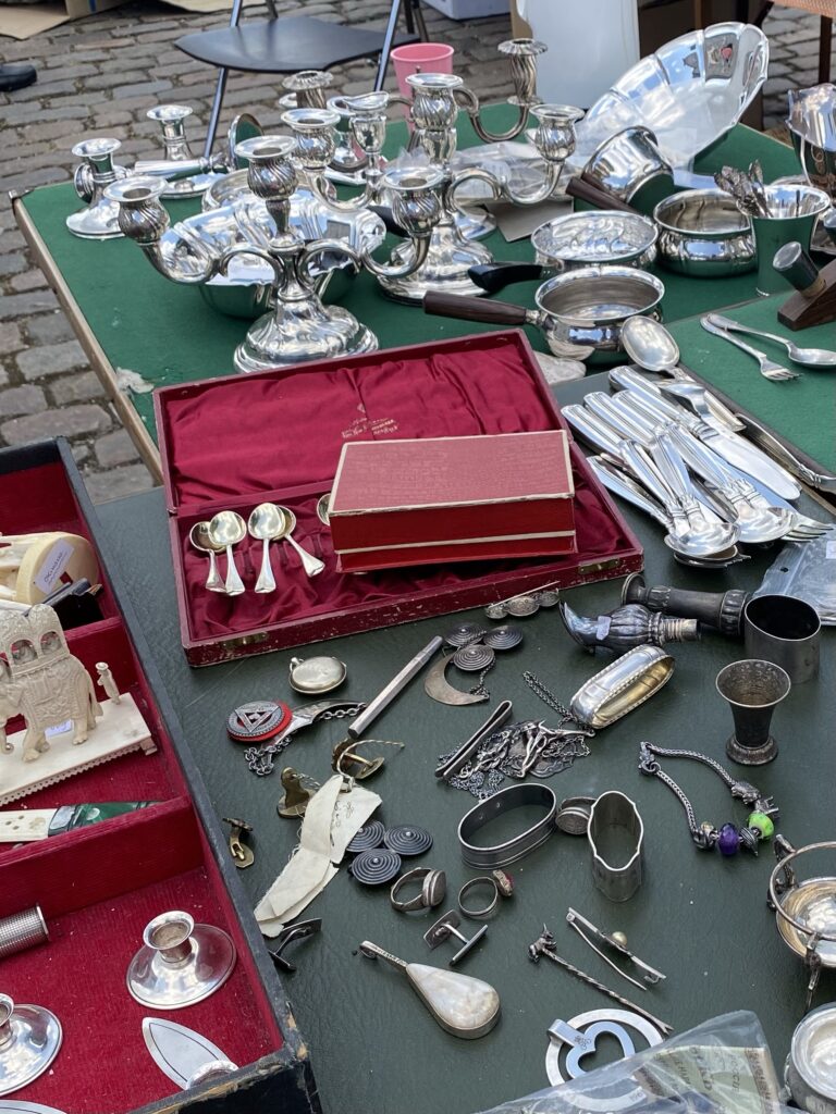 Copenhagen Thorvaldsens Plads Antique Market