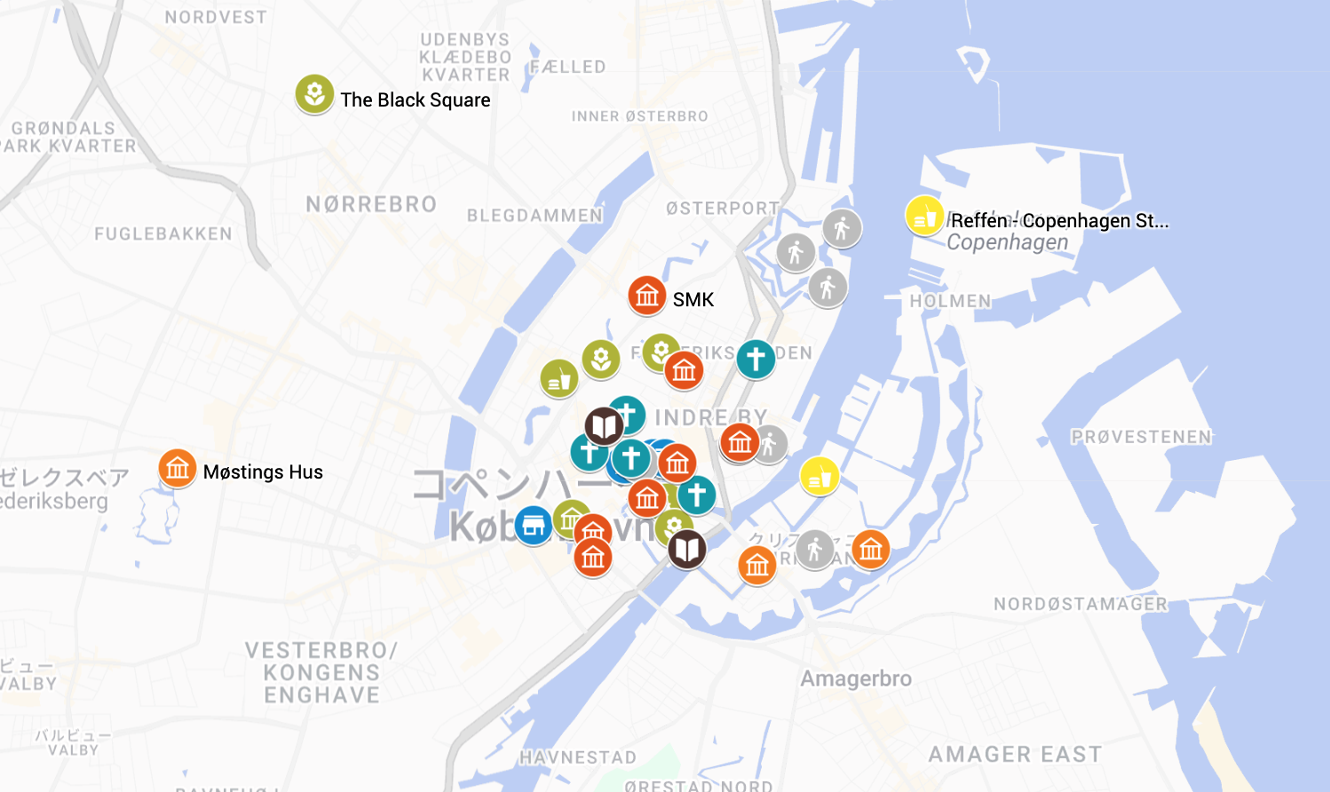 Denmark-Copenhagen-map